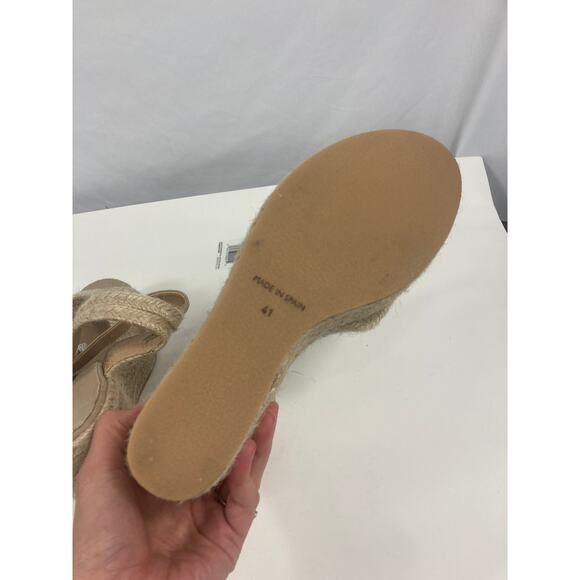 Jeffrey Campbell Sofia Woven Platform Wedge Sandals 41 / 10 - Picture 5 of 6